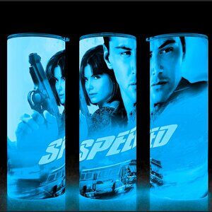 Glow in the Dark 90s Speed Action Movie Cup Mug Tumbler